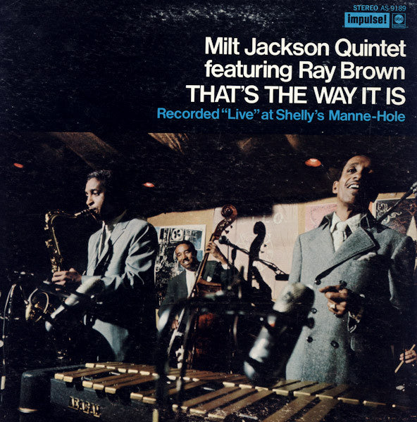 Milt Jackson Quintet - That's The Way It Is (Vinyl, LP, Album) Very Good (VG) / Very Good (VG)