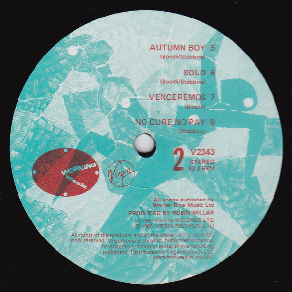 Working Week - Working Nights (Vinyl, Vinyl, LP, Album, 12", 45 RPM) Very Good Plus (VG+) / Very Good (VG)
