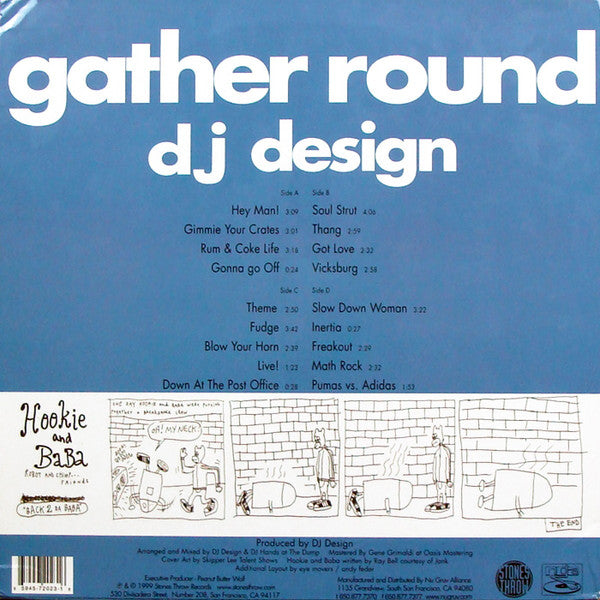 DJ Design - Gather Round (2xVinyl, LP, Album) Good Plus (G+) / Good Plus (G+)