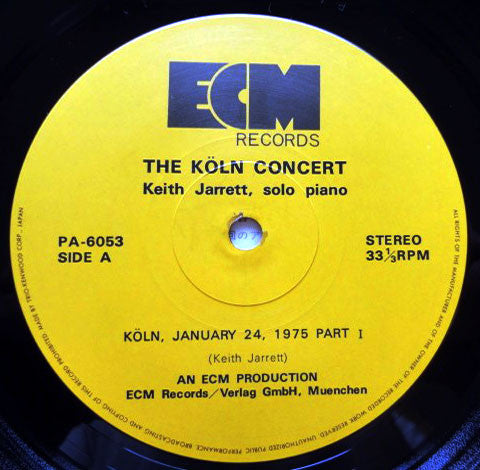 Keith Jarrett - The Köln Concert = ケルン・コンサート (Vinyl, LP, Album)