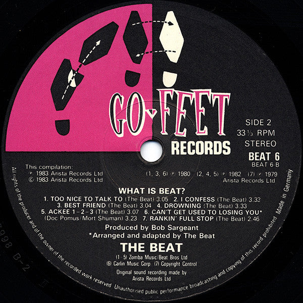 The Beat (2) - What Is Beat? (2xVinyl, LP, Album, Compilation) Good Plus (G+) / Very Good Plus (VG+)