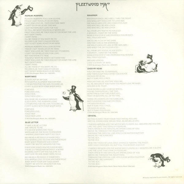 Fleetwood Mac - Fleetwood Mac (Vinyl, LP, Album, Reissue) Good Plus (G+) / Good Plus (G+)