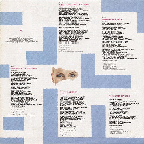 Eurythmics - Revenge (Vinyl, LP, Album) Very Good Plus (VG+) / Very Good Plus (VG+)