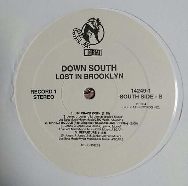 Down South - Lost In Brooklyn (2xVinyl, LP, Album) Mint (M) / Mint (M)