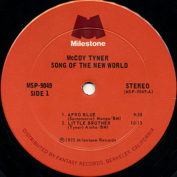 McCoy Tyner - Song Of The New World (Vinyl, LP, Album)