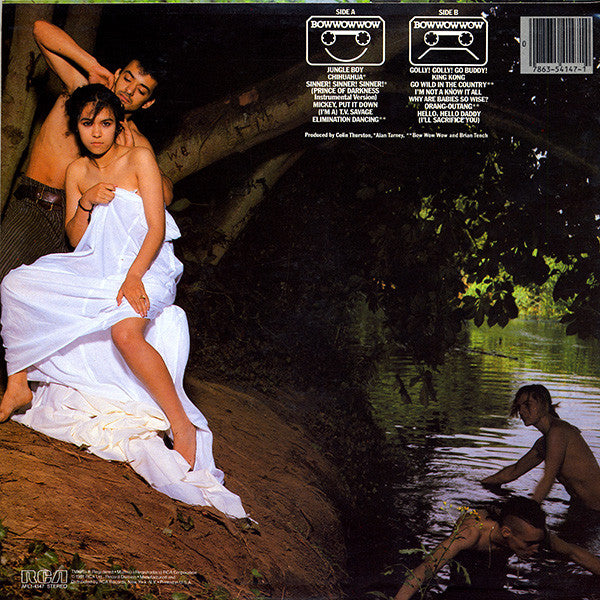 Bow Wow Wow - See Jungle! See Jungle! Go Join Your Gang Yeah! City All Over, Go Ape Crazy (Vinyl, LP, Album) Very Good (VG) / Good Plus (G+)