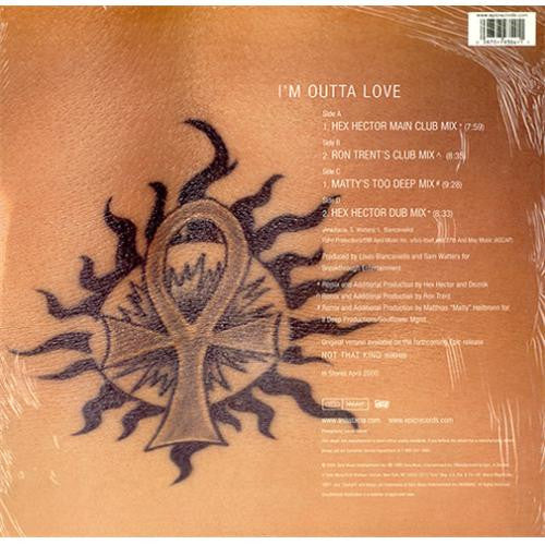 Anastacia - I'm Outta Love (Vinyl, 12", 33 ⅓ RPM, Single)