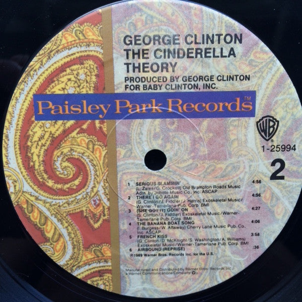 George Clinton - The Cinderella Theory (Vinyl, LP, Album)