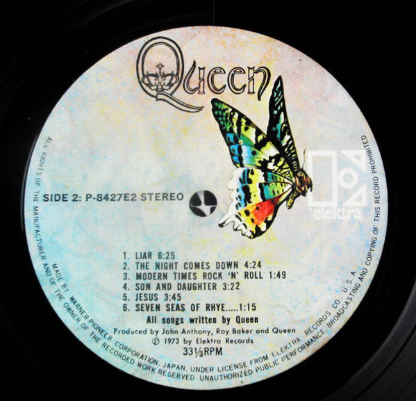 Queen - Queen (Vinyl, LP, Album, Stereo)