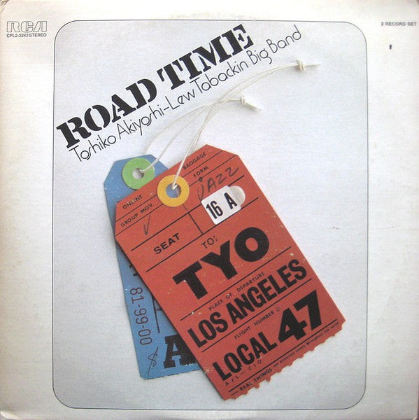Toshiko Akiyoshi-Lew Tabackin Big Band - Road Time (2xVinyl, LP, Album, Stereo) Very Good (VG) / Very Good (VG)