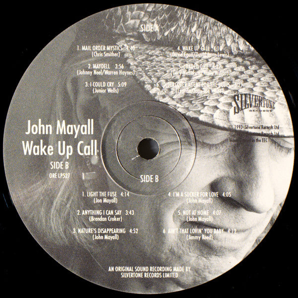 John Mayall - Wake Up Call (Vinyl, LP, Album, Stereo) Very Good Plus (VG+) / Very Good (VG)