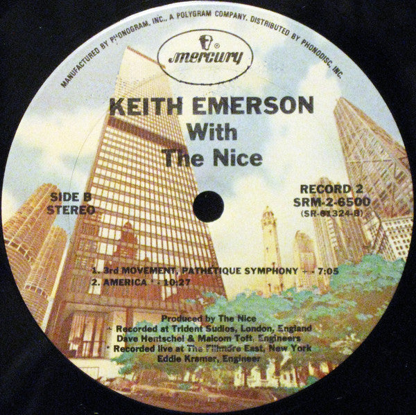 The Nice - Keith Emerson With The Nice (2xVinyl, LP, Compilation, Reissue) Good Plus (G+) / Good Plus (G+)