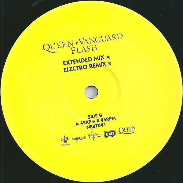 Queen - Flash (Vinyl, 12", Single, 45 RPM) Good Plus (G+) / Very Good (VG)