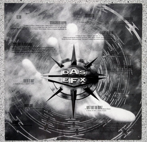 Das EFX - Straight Up Sewaside (Vinyl, LP, Album) Very Good (VG) / Mint (M)