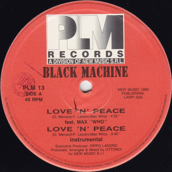 Black Machine - Double Mix (2xVinyl, 12", 45 RPM, Limited Edition) Good Plus (G+) / Good Plus (G+)
