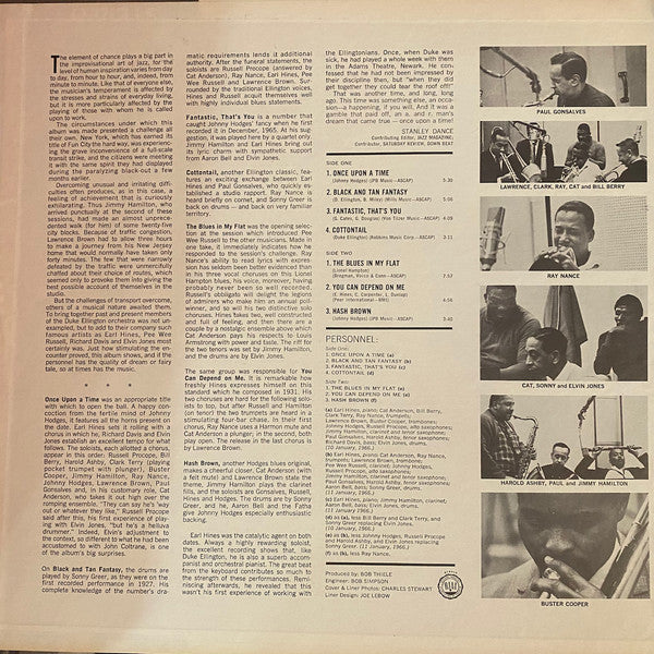Earl Hines - Once Upon A Time (Vinyl, LP, Album, Mono) Very Good Plus (VG+) / Very Good (VG)