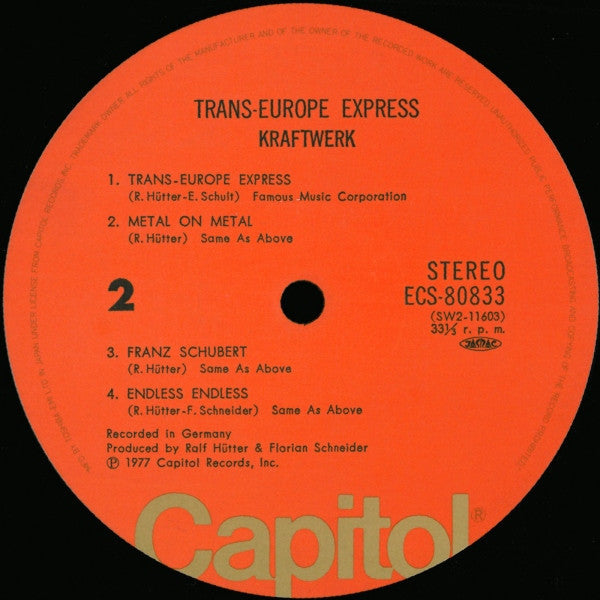 Kraftwerk - Trans-Europe Express (Vinyl, LP, Album, Stereo)