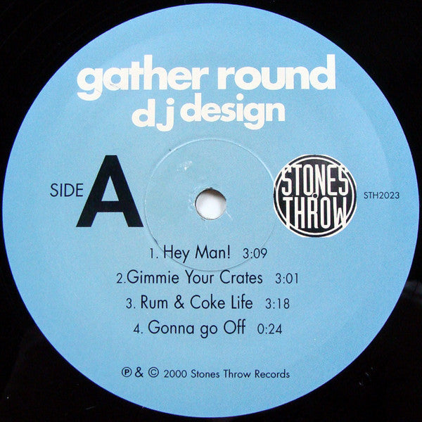 DJ Design - Gather Round (2xVinyl, LP, Album) Good Plus (G+) / Good Plus (G+)