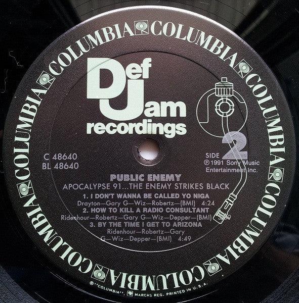 Public Enemy - Apocalypse 91... The Enemy Strikes Black (Vinyl, LP,...