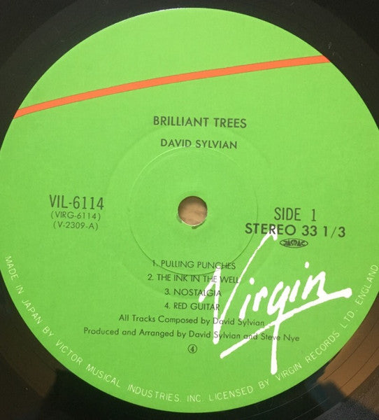 David Sylvian - Brilliant Trees (Vinyl, LP, Album)