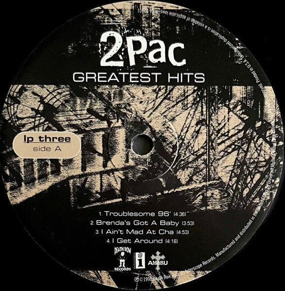 2Pac - Greatest Hits (Vinyl, LP, Compilation)
