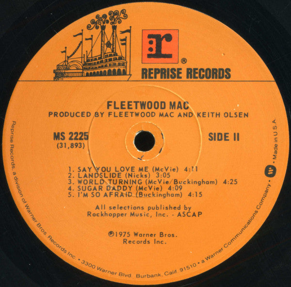 Fleetwood Mac - Fleetwood Mac (Vinyl, LP, Album, Reissue) Good Plus (G+) / Good Plus (G+)