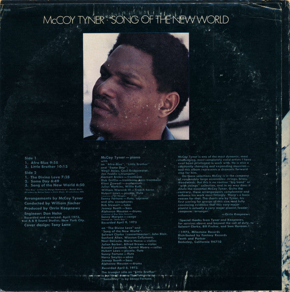 McCoy Tyner - Song Of The New World (Vinyl, LP, Album)