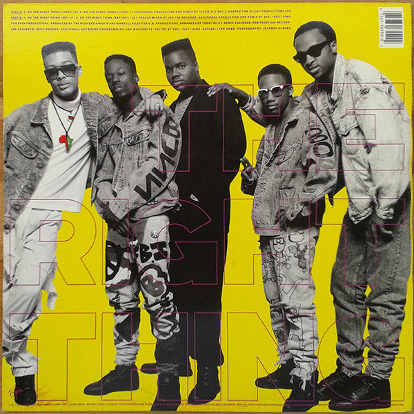 Redhead Kingpin And The FBI - Do The Right Thing (Vinyl, 12", 33 ⅓ RPM) Very Good (VG) / Good Plus (G+)