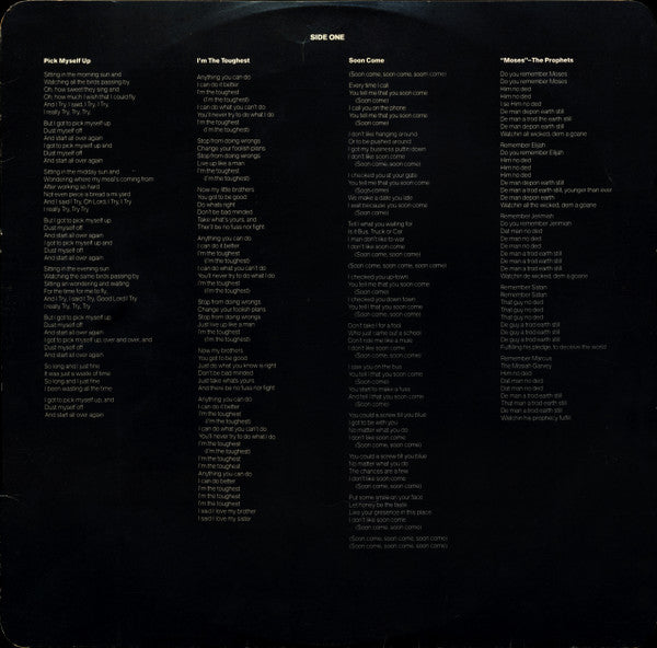 Peter Tosh - Bush Doctor (Vinyl, LP, Album, Stereo) Very Good Plus (VG+) / Very Good Plus (VG+)