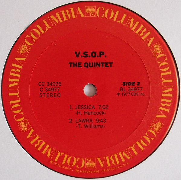 The V.S.O.P. Quintet - The Quintet (Vinyl, LP, Album)
