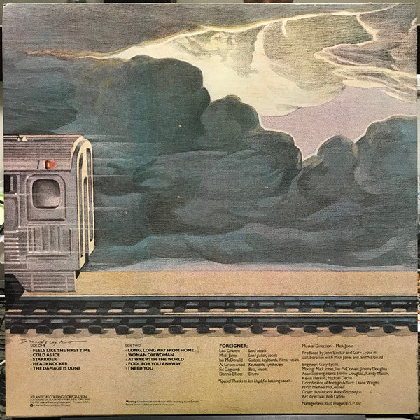 Foreigner - Foreigner (Vinyl, LP, Album, Reissue, Stereo)