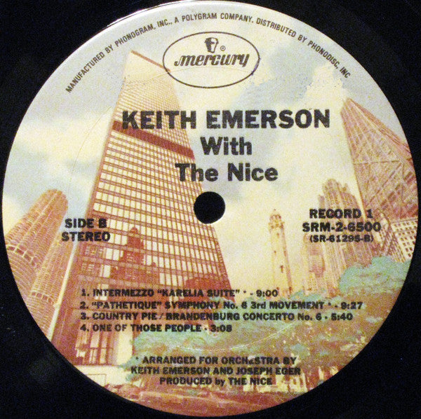 The Nice - Keith Emerson With The Nice (2xVinyl, LP, Compilation, Reissue) Good Plus (G+) / Good Plus (G+)