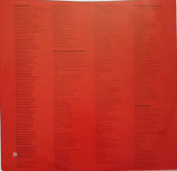 War - The Music Band (Vinyl, LP, Album, Stereo) Very Good (VG) / Poor (P)