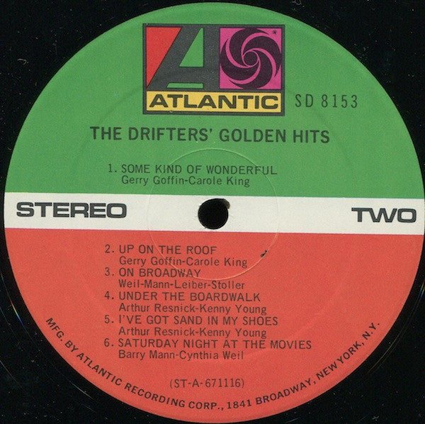 The Drifters - The Drifters' Golden Hits (Vinyl, LP, Compilation, Reissue, Stereo) Good Plus (G+) / Very Good (VG)