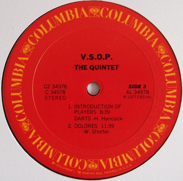The V.S.O.P. Quintet - The Quintet (Vinyl, LP, Album)