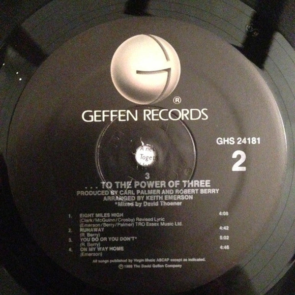 3 (2) - … To The Power Of Three (Vinyl, LP, Album) Near Mint (NM or M-) / Very Good Plus (VG+)
