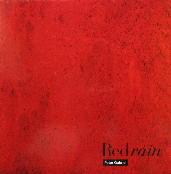 Peter Gabriel - Red Rain (Vinyl, 12", 45 RPM) Good Plus (G+) / Very Good (VG)