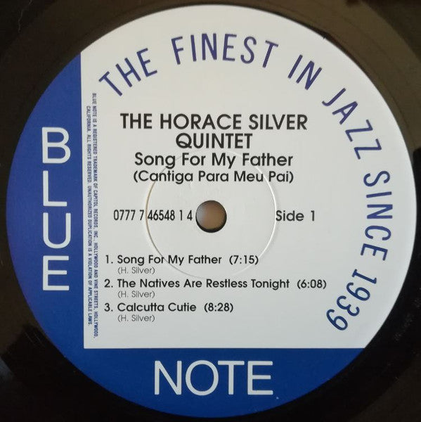 The Horace Silver Quintet - Song For My Father (Vinyl, LP, Album, Reissue) Very Good Plus (VG+) / Very Good Plus (VG+)