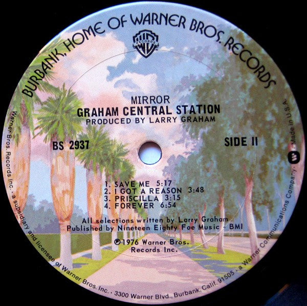 Graham Central Station - Mirror (Vinyl, LP, Album) Very Good (VG) / Good Plus (G+)