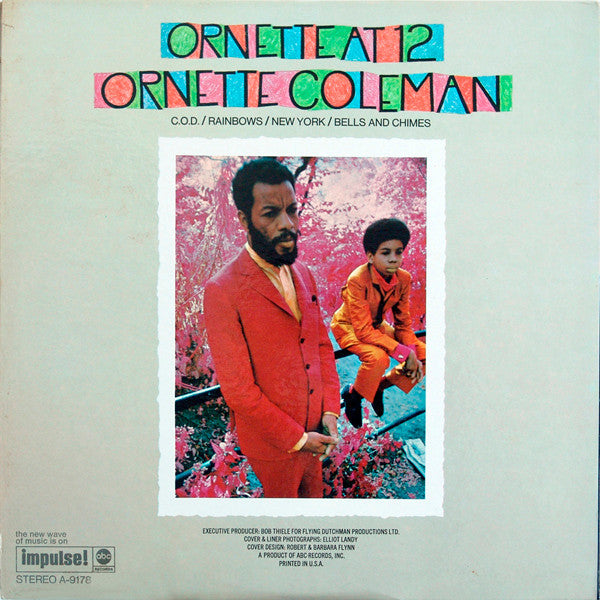 Ornette Coleman - Ornette At 12 (Vinyl, LP, Album, Stereo) Very Good (VG) / Good Plus (G+)