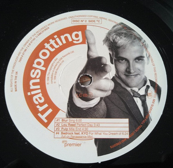 Various - Trainspotting (Music From The Motion Picture) (2xVinyl, LP, Compilation, Limited Edition) Good Plus (G+) / Very Good Plus (VG+)