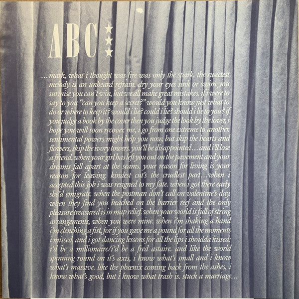 ABC - The Lexicon Of Love (Vinyl, LP, Album, Stereo)