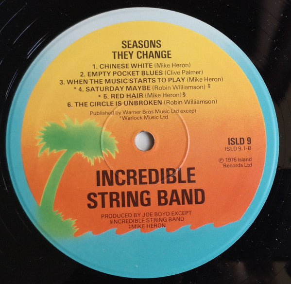 The Incredible String Band - Seasons They Change (2xVinyl, LP, Compilation) Good Plus (G+) / Good Plus (G+)