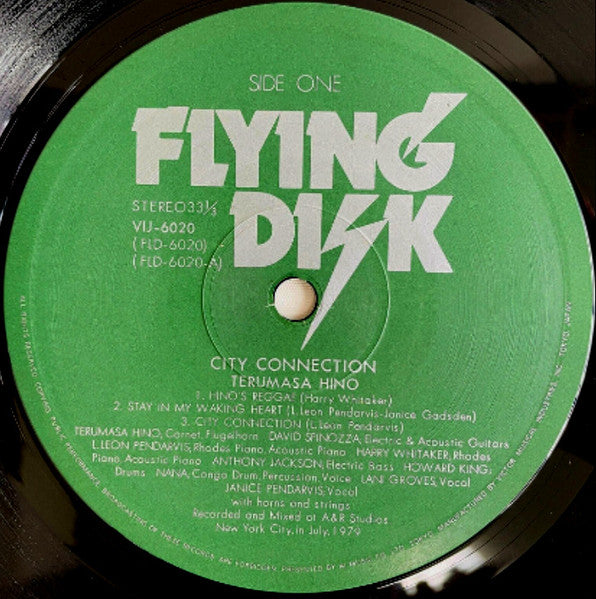 Terumasa Hino - City Connection (Vinyl, LP, Album, Stereo)