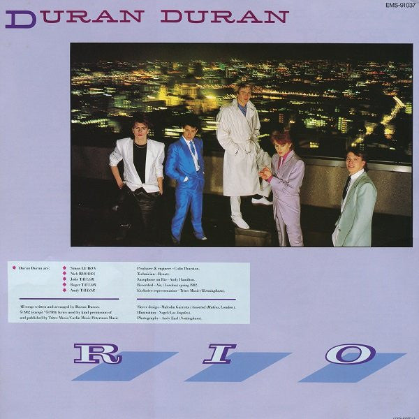 Duran Duran - Rio (Vinyl, LP, Album)