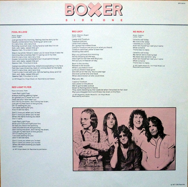Boxer (2) - Absolutely (Vinyl, LP, Album) Very Good Plus (VG+) / Very Good Plus (VG+)