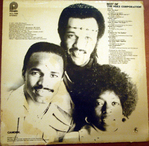 The Hues Corporation - Best Of The Hues Corporation (Vinyl, LP, Compilation) Very Good (VG) / Very Good Plus (VG+)