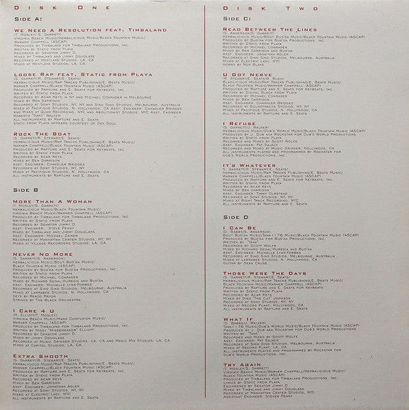 Aaliyah - Aaliyah (2xVinyl, LP, Album) Very Good Plus (VG+) / Very Good Plus (VG+)