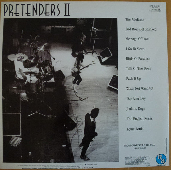 The Pretenders - Pretenders II (Vinyl, LP, Album, Reissue, Stereo) Very Good (VG) / Very Good Plus (VG+)