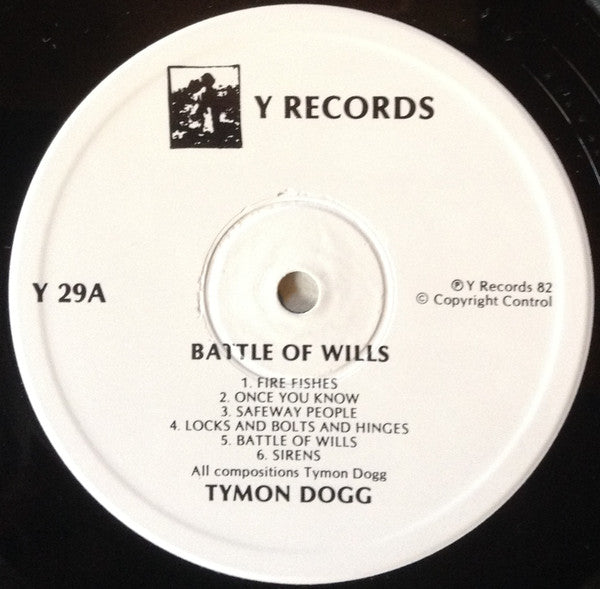 Tymon Dogg - Battle Of Wills (Vinyl, LP, Album) Very Good (VG) / Very Good (VG)